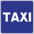 Lugar reservado para taxis